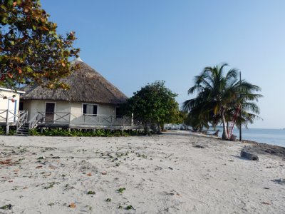 The dining / meeting palapa