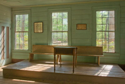 Inside the church