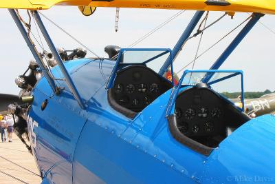Boeing/Stearman E-75 Cockpit