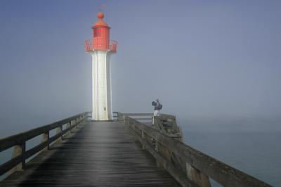 Balise babord -Trouville (Normandy)