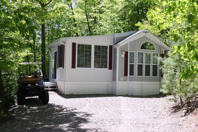 Park Model Trailer in Squam Lake Camp Resort