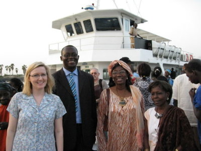 089 Me with the Mayor of Goree, Adama and Habyly.jpg