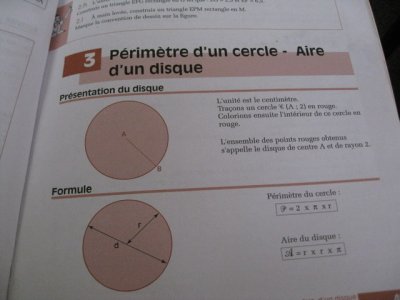 154 Perimeter and area of circles in French at JFK.jpg