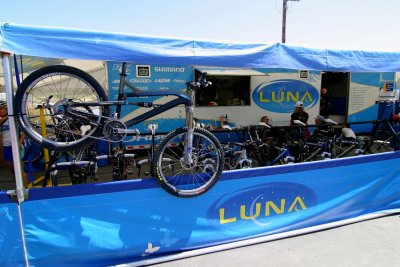 Team Luna Chix tent