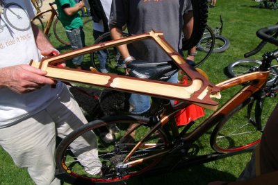 Bike frame made of..BAMBOO!!