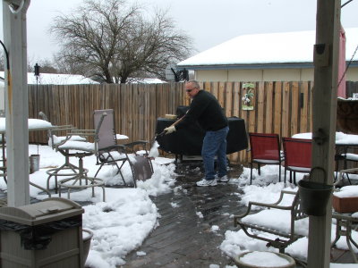 Snow in Texas! - Feb, 2010