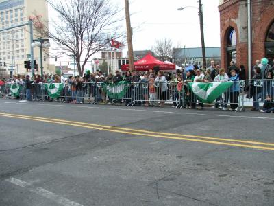 More parade route