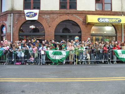 More of the crowd