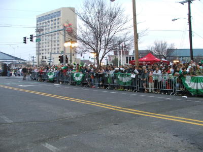 More of the crowd