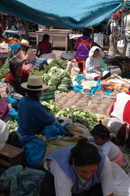 Pisca open air market