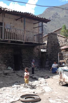 Courtyard of the checerea