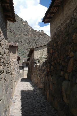 Streets as in Inca times