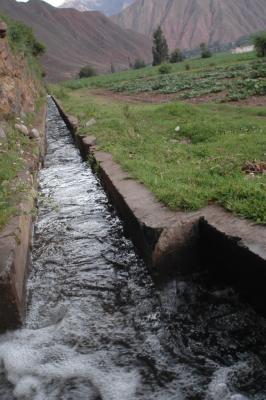 Still functioning Inca irrigation