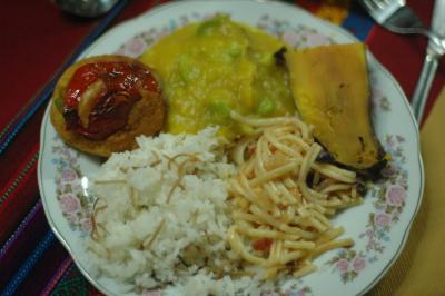 Country peruvian dinner