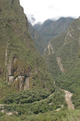 Bus ride 2500 ft up to the ruins