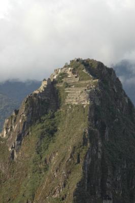 The ruins atop Wannapicchu