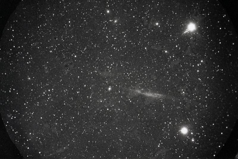 NGC 4945 cold camera amplified