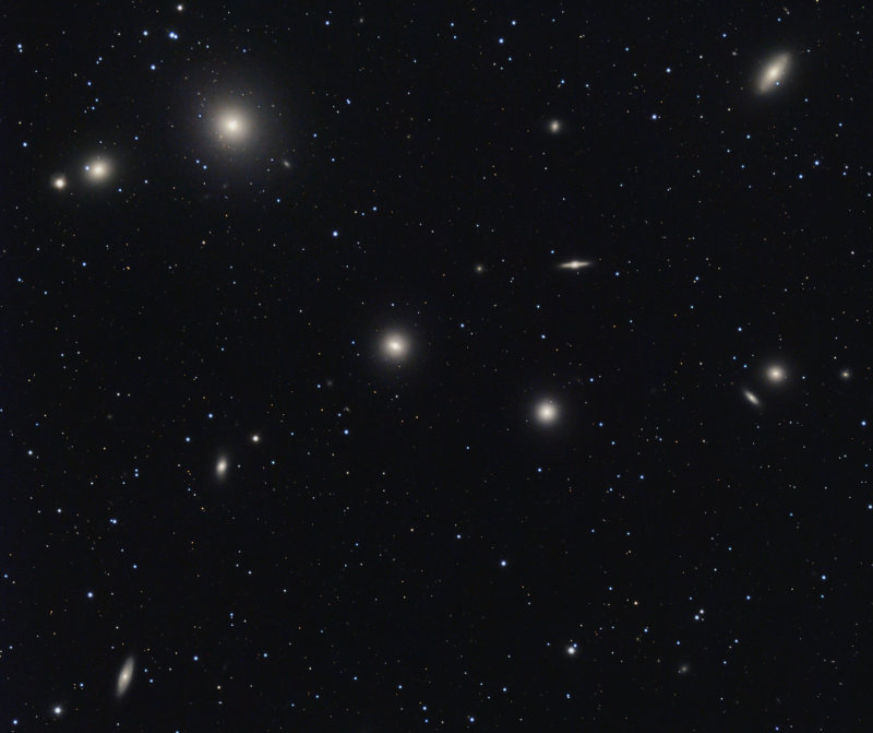 Heart of the Fornax Cluster