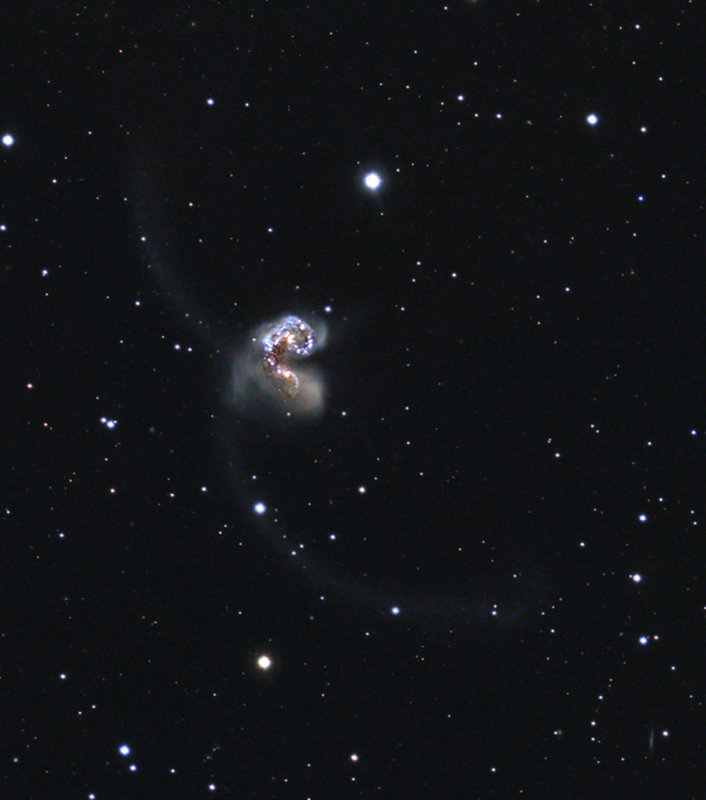 Ringtail Galaxies close up