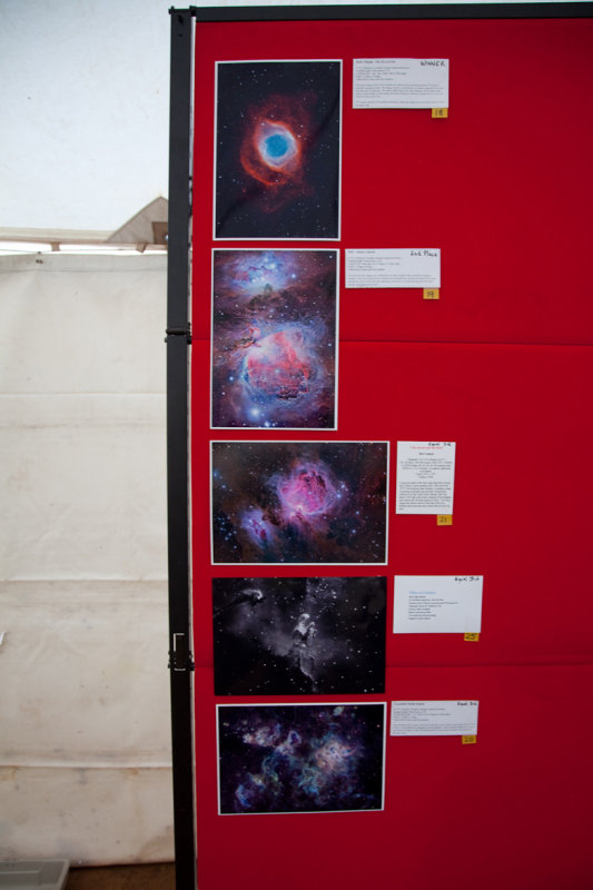 The five awarded images