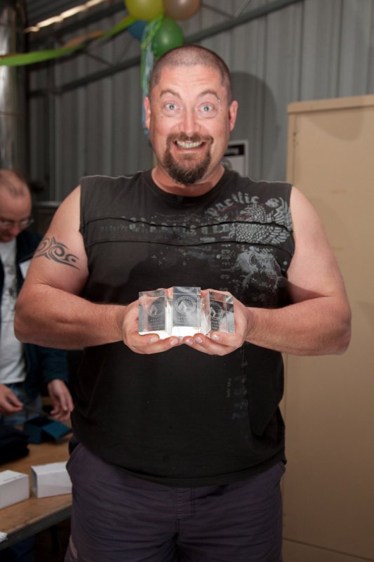 Three awards.. sheesh!