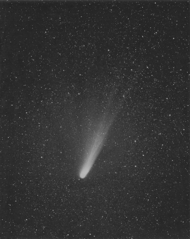 Halleys Comet March 1986