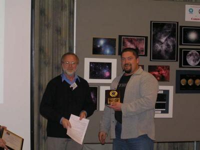 Me and Dr David Malin - 2005
