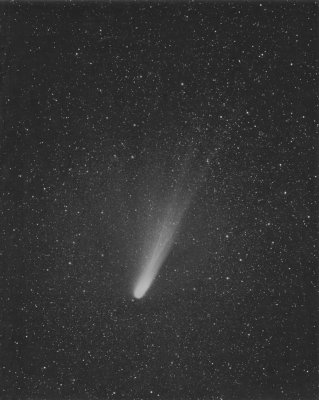 Halleys Comet March 1986