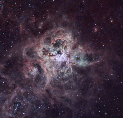 Tarantula Nebula HaRGB crop