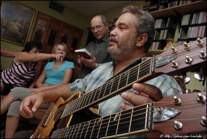 Guitar party in Pompano Beach, Florida