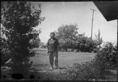 Image from roll found in a box with Brownie Holiday Flash camera