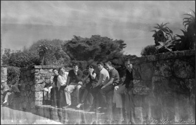 Image from roll found in a box with Brownie Holiday Flash camera