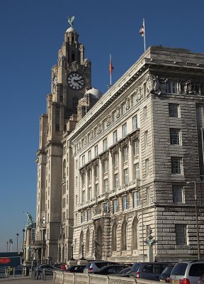 Cunard Building and Royal Liver Building