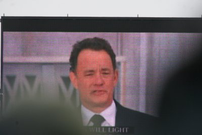 Tom Hanks on Jumbo-Tron IMG_5375.JPG
