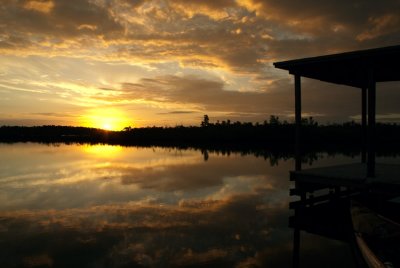 Sunrise on Hells Bay