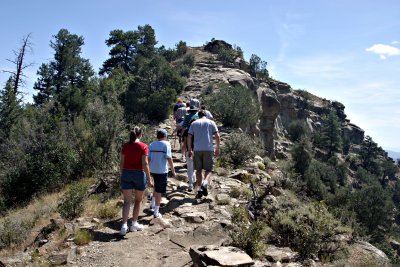 Chimney Rock Climb