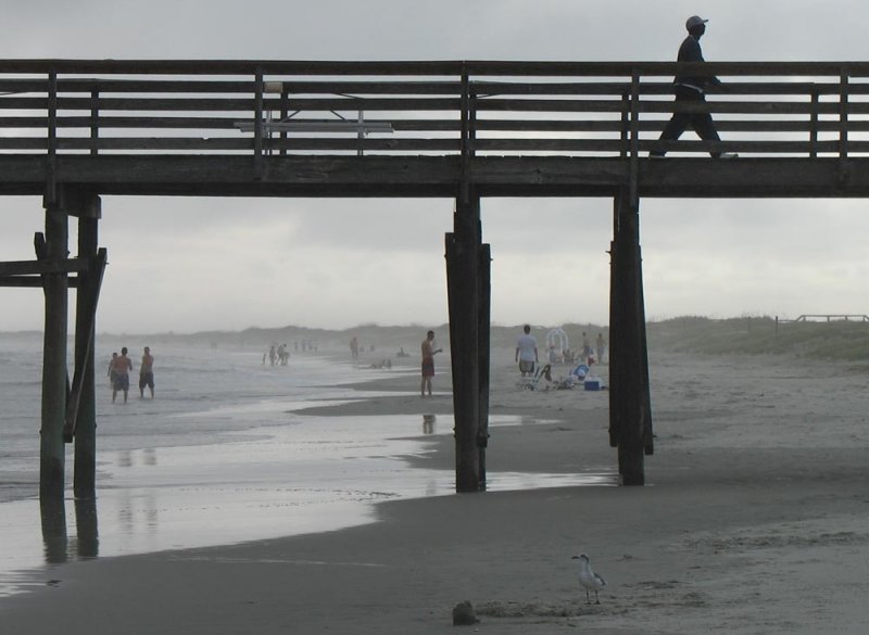 Sunset Beach, NC (misty rain)