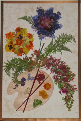 Floral Plaque 2009
