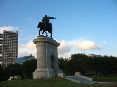 Statue of Sam Houston