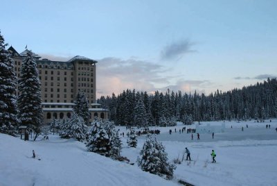 Lake Louise, Canada - winter scene