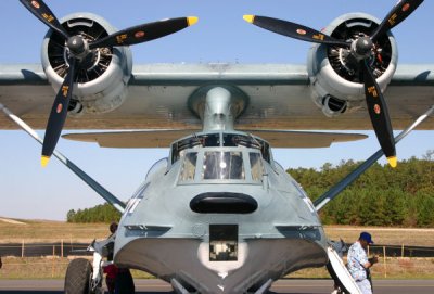 PBY frontal view.