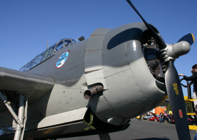USN Grumman Avenger torpedo bomber (WWII)