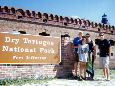 Side trip to the Dry Tortugas.