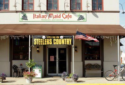 Steelers Country at the Italian Maid Cafe