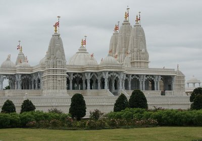 Winter Mandir Scene