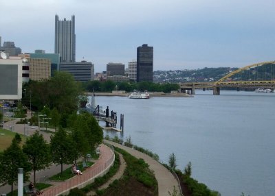 Walk Along the Ohio River - View of the Point