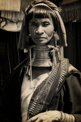 Inle Lake village market