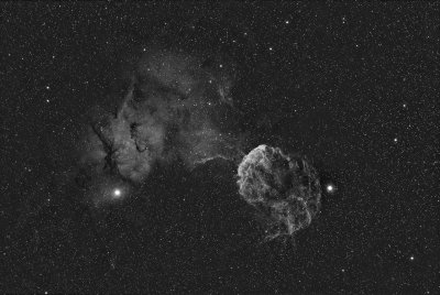 IC443 - Jellyfish Nebula in Ha