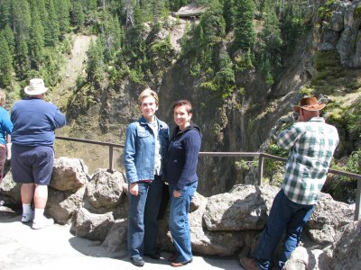 IViewing Yellowstone Falls
