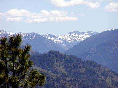 The Beautiful Wallowa's seen from Inspiration Point